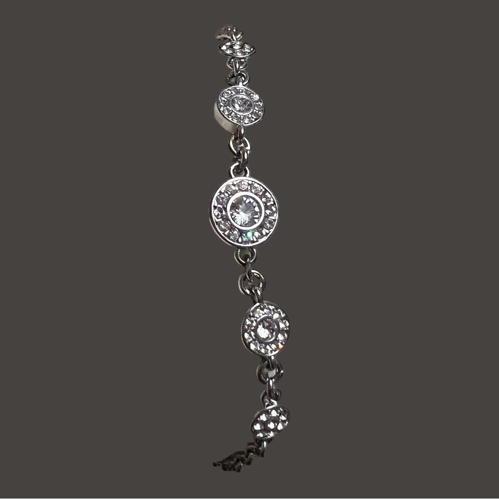 Rhodium Plated Bracelet